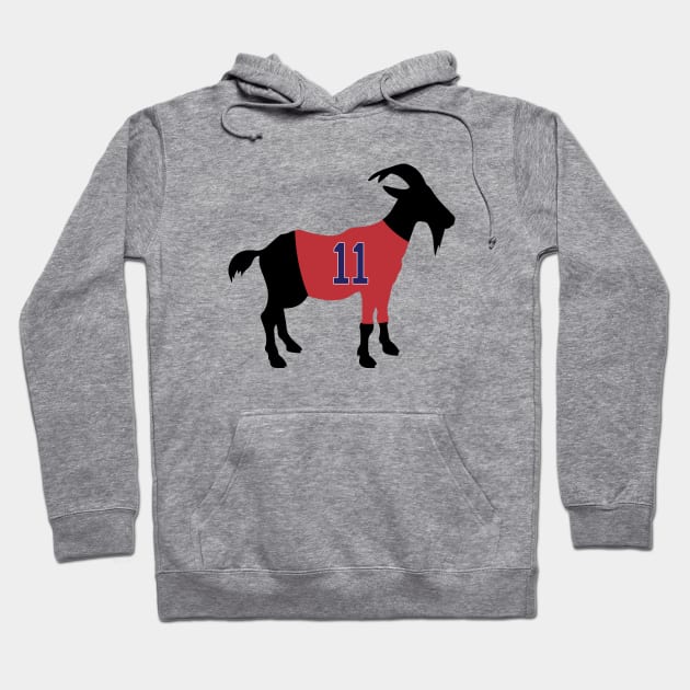 Rafael Devers  GOAT Hoodie by cwijeta